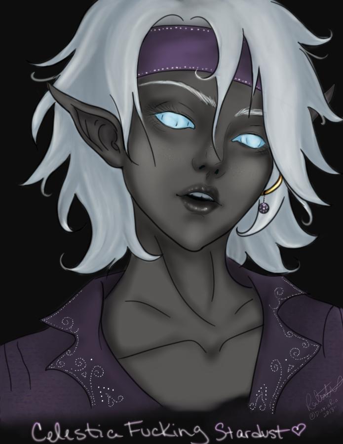 Celestia Stardust by Robin Mims (@DioxiaRio https://www.instagram.com/dioxia/)