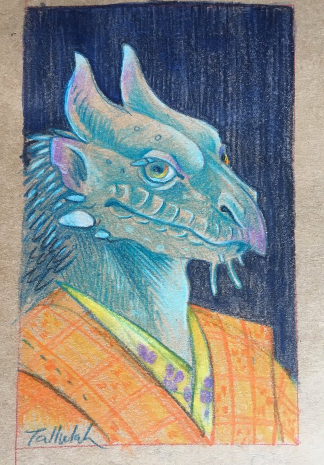 Hiro Saito by Tallulah Cunningham (@FabricMagpie, http://melanippos.com, http://patreon.com/papertigress, Instagram: melanippos)